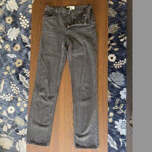 Reformation Cynthia High Rise Straight Long Jeans (25/32)